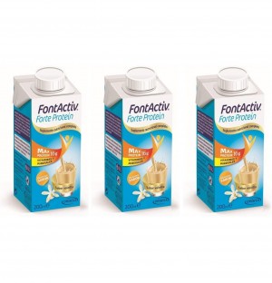 Fontactiv Forte Protein (1 Tetrabrick 200 Ml Sabor Vainilla)