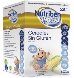 Nutriben Innova Cereales Sin Gluten, 600 G. - Alter