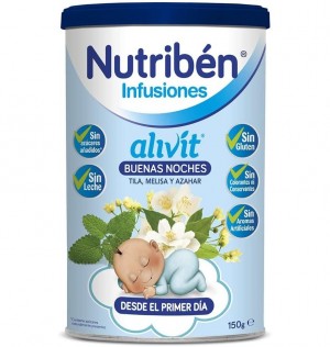 Nutriben Infusiones Alivit Buenas Noches, 150 G. -Alter