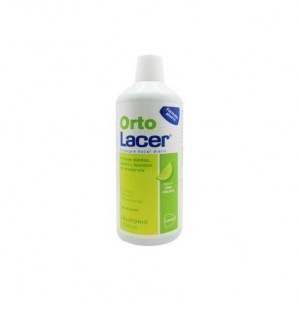 Ortolacer Ortodoncia Colutorio (1 Envase 1000 Ml Sabor Lima Fresca)