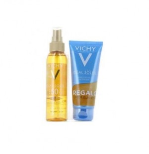 Ideal Soleil Spf 50 Aceite Seco Rostro Y Cuerpo (1 Envase 125 Ml)