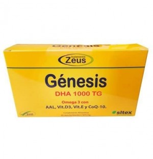 Genesis Dha Tg 1000 Omega 3, 60Cap. - Zeus