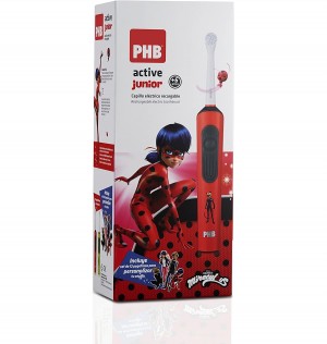 Cepillo Dental Electrico - Phb Active Junior (Rojo)