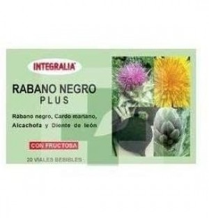 Rabano Negro Plus 20 Viales