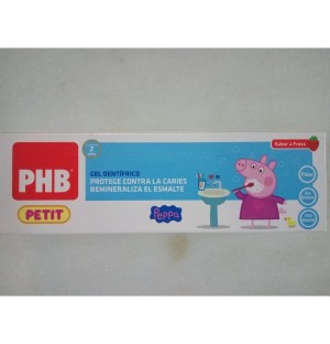 Phb Petit Gel Dentifrico Infantil (1 Envase 75 Ml Peppa)