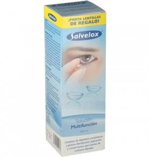 Salvelox Lentes De Contacto Blandas - Solucion Unica (1 Envase 360 Ml)