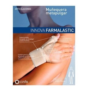 Muñequera Metapulgar - Innova Farmalastic (1 Unidad Talla 1)