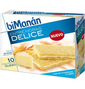 Bimanan Bekomplett Snack Crackers Queso (10 Unidades 200 G)