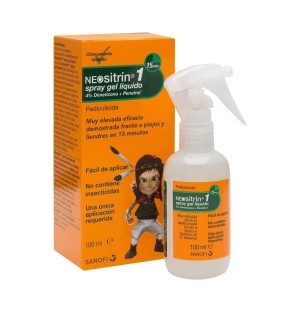 Neositrin Spray Gel - Antipiojos (1 Envase 100 Ml)
