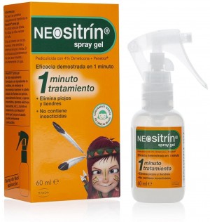 Neositrin Spray Gel - Antipiojos (1 Envase 60 Ml)
