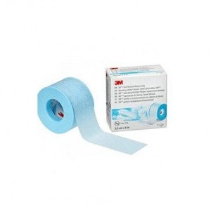 Esparadrapo Hipoalergico Silicona, Rollo 5 M x 2,5 cm. - 3M