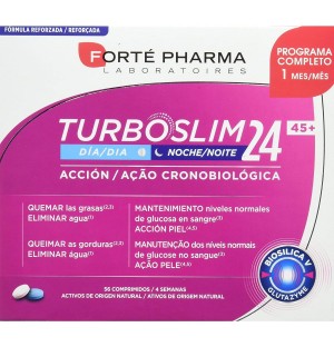 Turboslim 24 45+ (28 Comprimidos Dia + 28 Comprimidos Noche)
