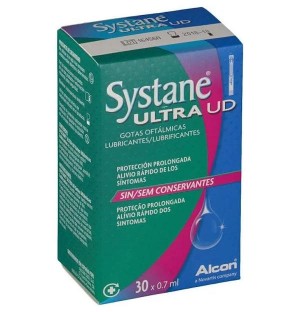 Systane Ultra Unidosis, Gotas Oftálmicas Lubricantes, 30 Monodosis. - Alcon