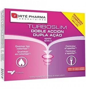 Turboslim Doble Accion (56 Capsulas)