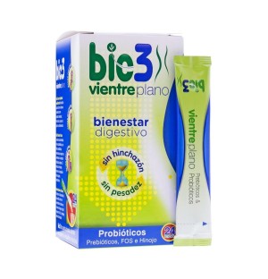 Vientre Plano, 24 Sticks Solubles. - Bio3
