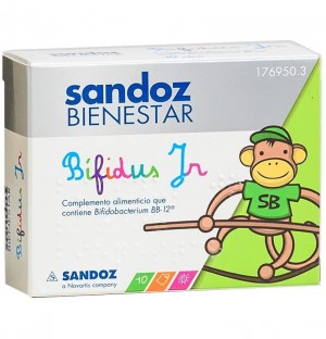 Sandoz Bienestar Bifidus Jr Monodosis (10 Sobres)