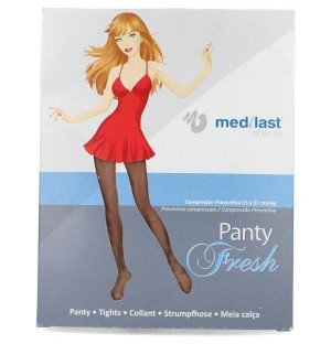 Panty Compresion Ligera 15-21 Mmhg - Medilast Fresh (Talla Pequeña Color Beige)