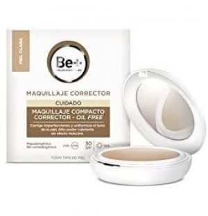 Be+ Maquillaje Compacto Corrector Oil Free Spf30 (1 Envase 10 G Piel Clara)
