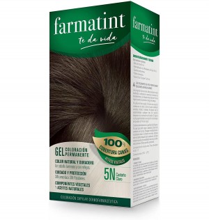 Farmatint (1 Envase 135 Ml Tono Castaño Claro)