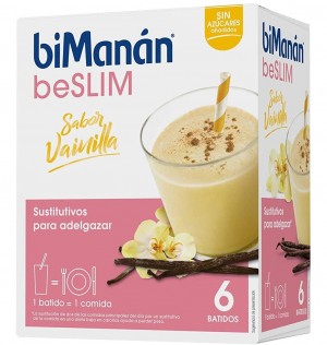 Bimanan Beslim Sustitutivo Batido (6 Sobres 55 G Sabor Vainilla)