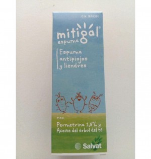 Mitigal Espuma Antipiojos Y Liendres (1 Envase 100 Ml)