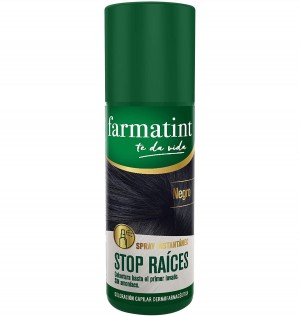 Farmatint Stop Raices (1 Spray 75 Ml Tono Negro)