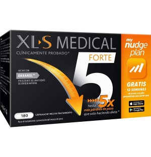 Xls Medical Forte 5 Nudge (180 Capsulas)