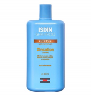 Champú Anticaspa Zincation, 400 ml. - Isdin