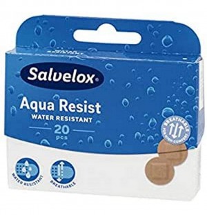Salvelox Aqua Resist - Aposito Adhesivo (20 Apositos Redondos)
