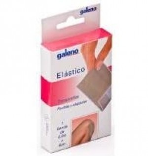 Galeno Elastico - Aposito Adhesivo (Color Piel 100 X 6 Cm Para Cortar)