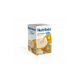 Nutriben 8 Cereales Y Miel C Leche Adaptada (1 Envase 600 G)