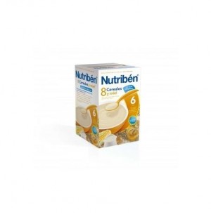 Nutriben 8 Cereales Y Miel C Leche Adaptada, 600 G. - Alter