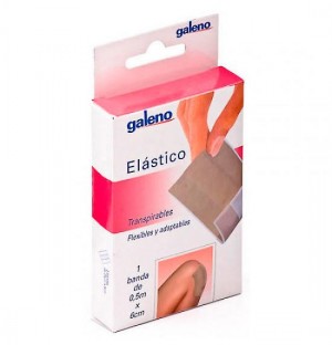Galeno Tela - Aposito Adhesivo (Color Piel 0.5 M X 6 Cm Para Cortar)