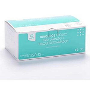 Traqueo,S Aposito Laringo Traqueotomizado (20 X12 Cm 30 U)