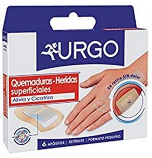 Urgo Quemaduras Heridas Superficiales (Pequeño 6 U)