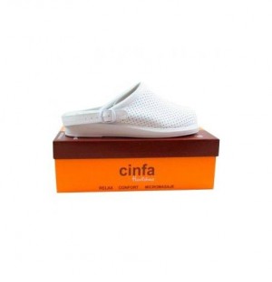 Zuecos - Hankshoes Micromasaje (Blanco T-41)