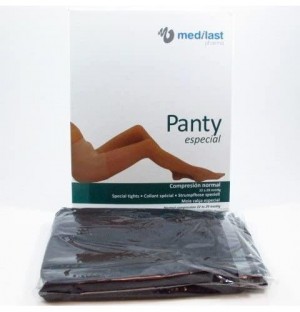 Panty Compresion Normal Embarazada - Medilast (Talla Grande Color Negro)