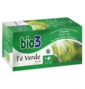  Te Verde Ecológico, 25 Filtros 1,8 g. - Bio3