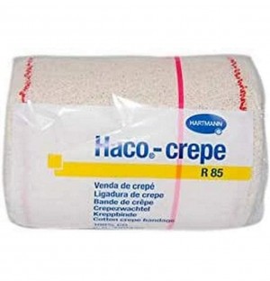 Venda Elastica Crepe - Haco-Crepe R-85 (1 Unidad 4 M X 5 Cm)
