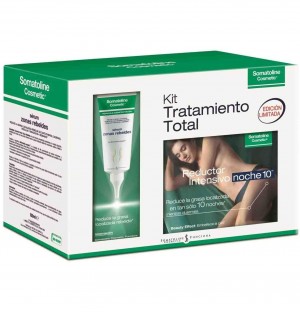Somatoline Cosmetic Kit Tratamiento Total - Intensivo Noche (1 Envase 450 Ml + 1 Envase 100 Ml)
