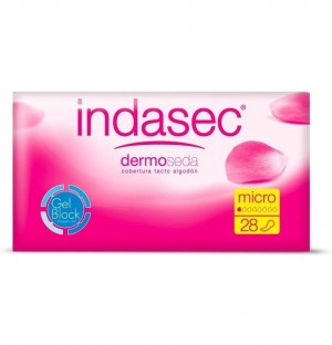 Indasec Compresa Perdidas Leves (Micro 45 Ml 28 U)
