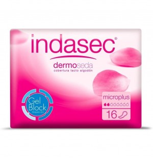 Indasec Compresa Perdidas Leves (Microplus 70 Ml 16 U)