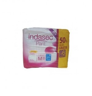 Indasec Pant Plus Tm Pack 12+6