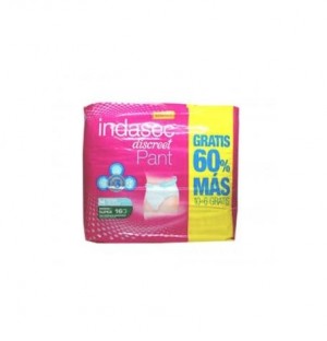 Indasec Pant Super Tm Pack 10+6