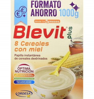 Blevit Plus 8 Cereales Con Miel (1 Envase 1000 G)