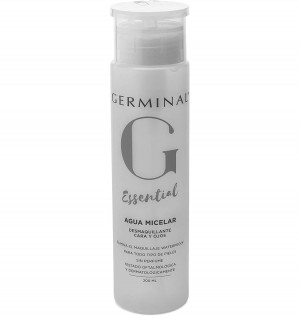 Germinal Essential Agua Micelar - Desmaquillante Para Cara Y Ojos, 200 Ml. - Alter Cosmética
