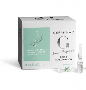 Germinal Acción Profunda Acido Hialuronico, 30 Ampollas 1 ML. - Alter Cosmética