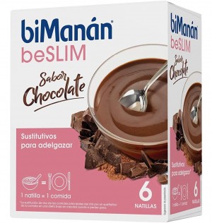 Bimanan Beslim Sustitutivo Natilla (6 Sobres 50 G Sabor Chocolate)
