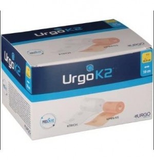 Urgok2 Latex Free Sistema De Compresion Bicapa (1 Unidad Talla 2 (25- 32 Cm))