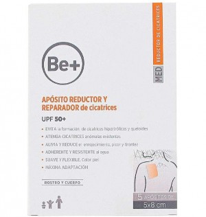 Be+ Aposito Reductor Y Reparador De Cicatrices (5 U 5 X 8 Cm)
